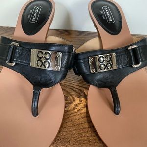 Coach sandals Size 8.5